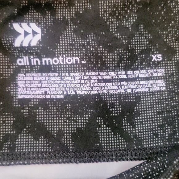 Green snake print leggings - Picture 2 of 4